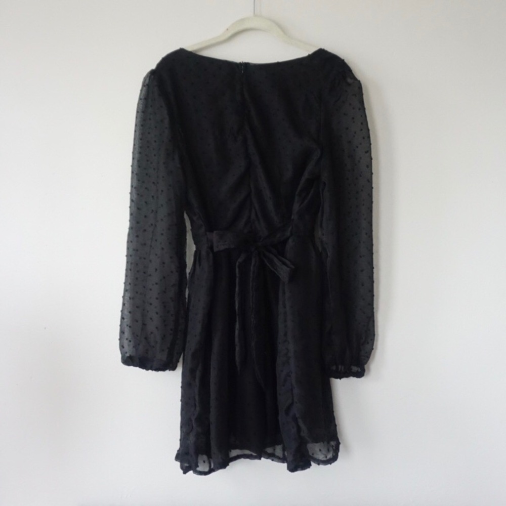 NASTY GAL | Skin Deep Mesh Dress sheer sleeves - Picture 5 of 8